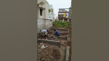 Pile cap columns install