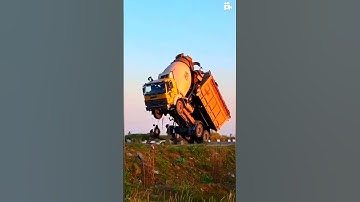 Truck to Cement truck Transformation #song #aiedits #automobile #automotiveedit #aivfx #ai #aivideo