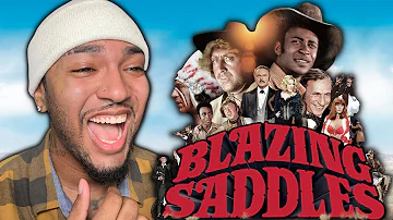 *BLAZING SADDLES* (1974) | First Time Watching | Movie Reaction | Mel Brooks