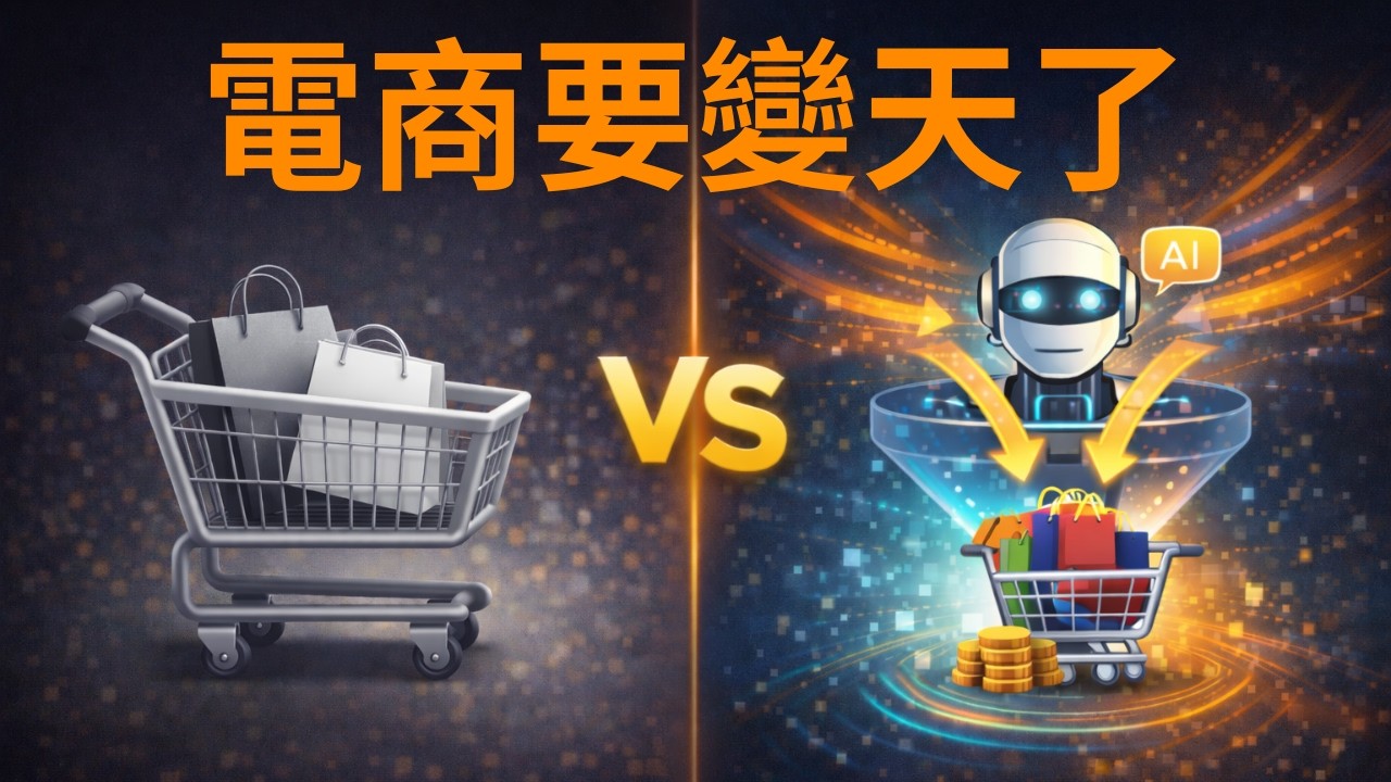 传统电商要死了？AI让购物彻底变样（這些數據讓我沉默了）