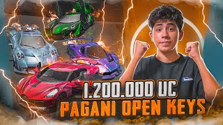 1.200.000 UC😱 PAGANI OPEN KEYS🔥 HAMMA PAGANINI OLDIK😎