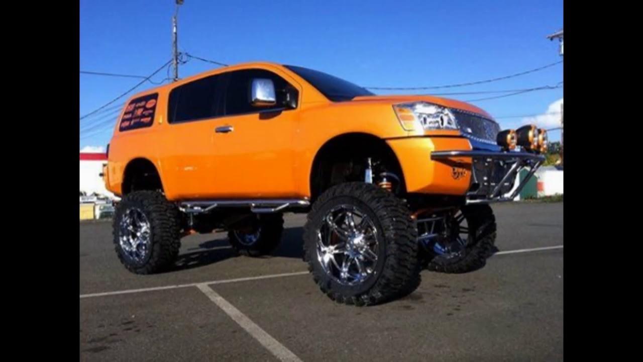 NISSAN ARMADA- Custom looks for your truck. - YouTube