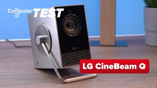 LG CineBeam Q im Test: Winzig, aber knackige 4K-Bilder