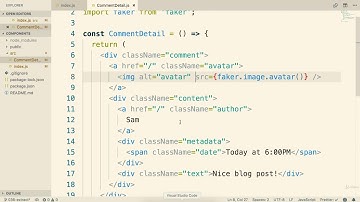 3.10  Passing and Receiving Props | Modern React with Redux [2019 Update]
