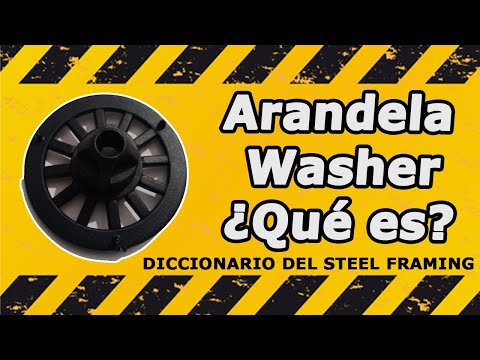 Arandela Washer - 🤓 Diccionario del Steel Framing