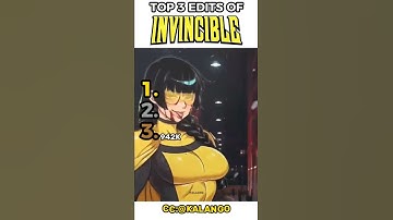 Top 3 Best Invencible Edits Part 2 #edit  #invincible  #shorts  #viral