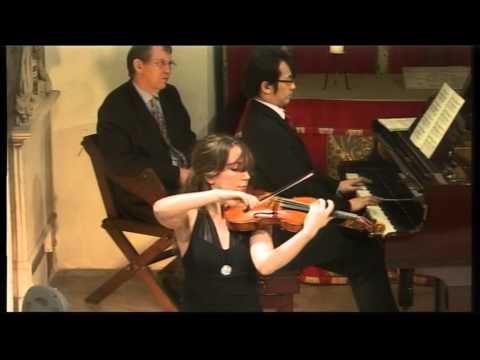 Sadie Fields (violin) & Tadashi Imai (piano) play Wieniawski's Polonaise Brillante in D