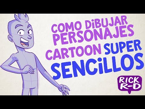 Video: Cómo Dibujar Un Personaje De Dibujos Animados