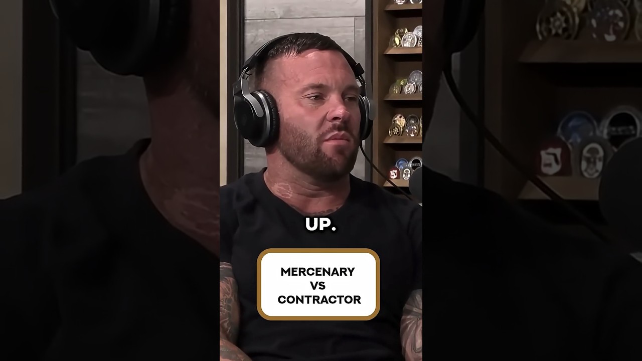 Contractor vs Mercenary—Navy SEAL Sets The Record Straight Contractor vs Mercenary—Navy SEAL Sets The Record Straight