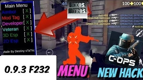 CRİTİCAL OPS 0.9.3 f246 HACK , CHEAT,MOD MENU