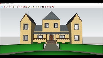 [Sketchup 2017] Time lapse maison moderne