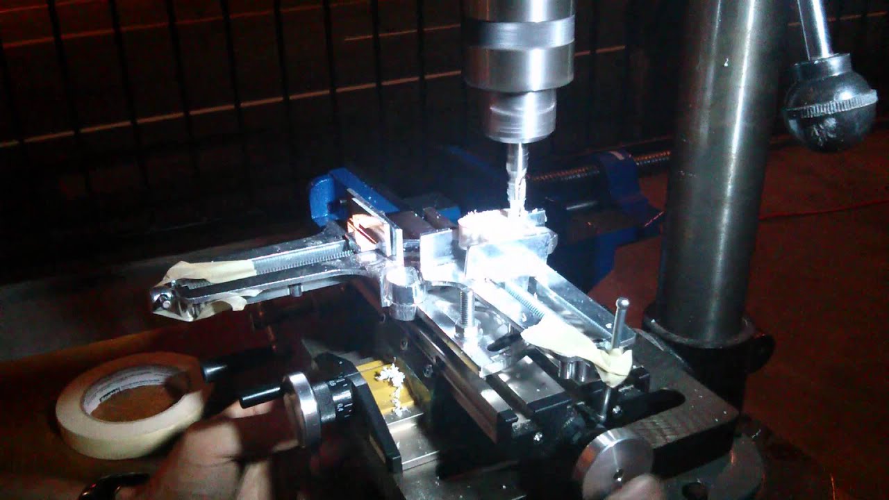 DIY Drill Press Mill YouTube