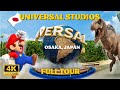 Universal Studios Japan!! Rides, Attractions &amp; Super Nintendo World! SPECTACULAR Theme Park Tour 4K