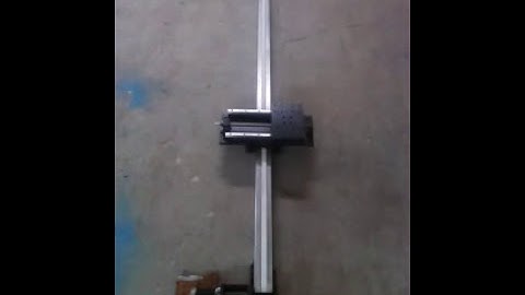 Linear Slide with Stepper Motor & Driver Unit