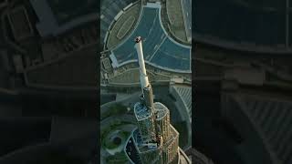 British motorcyclist Sam Sunderland in promotional clip from atop Burj Khalifa British motorcyclist Sam Sunderland in promotional clip from atop Burj Khalifa