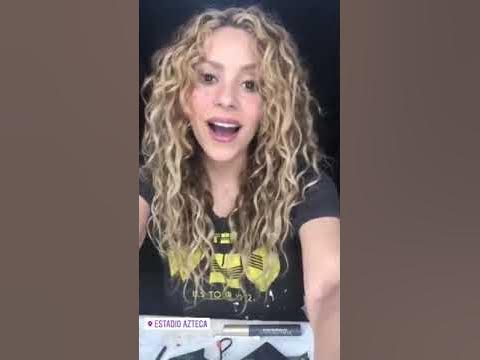Shakira instagram stories 13 October 2018 - YouTube