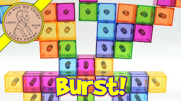 How To Play Cube Burst Spring Construction Cubes Building Block Set