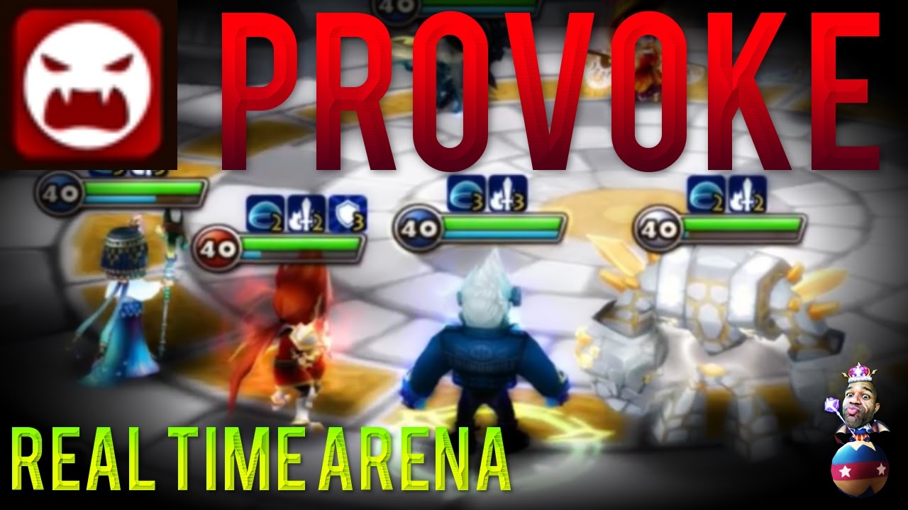 Summoners War | Welcome to the PROVOKE Party! Real Time Arena ! - YouTube