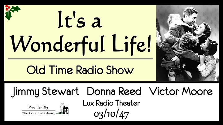 Its a Wonderful Life Live Performance Jimmy Stewar...
