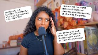 reacting to your bookish HOT TAKES 🔥😳👀 unpopular opinions, romance books, book influencers