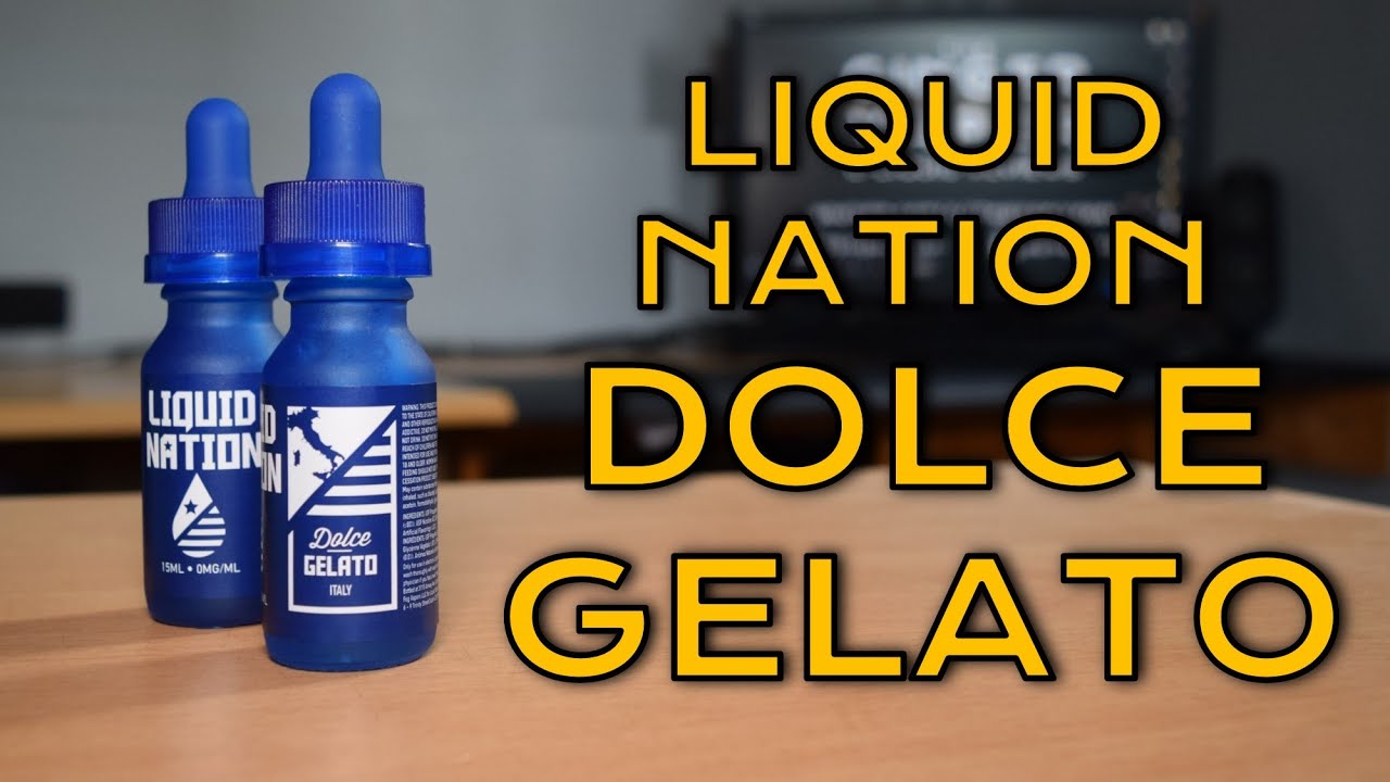 Dolce Gelato e-Liquid Review By Liquid Nation