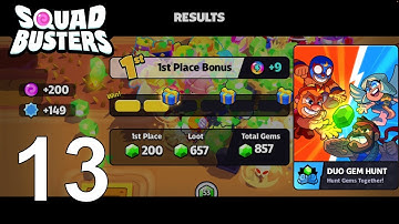 Squad Busters - Walkthrough Gameplay Part 13 - Duo Gem Hunt