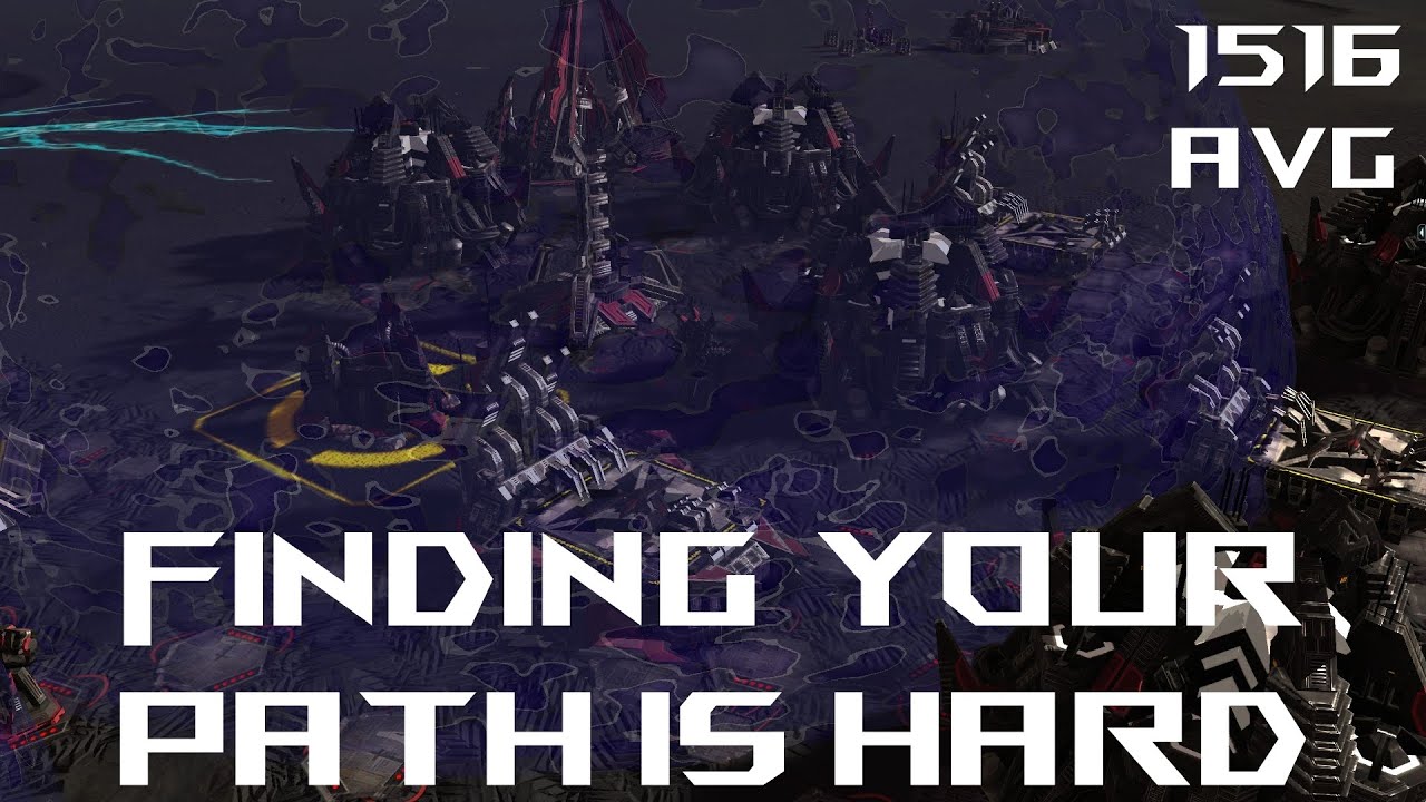 Supreme Commander Pathfinding Pathfinding Is A Killer 3v3 Ladder on MAP GEN | Supreme Commander FAF ...