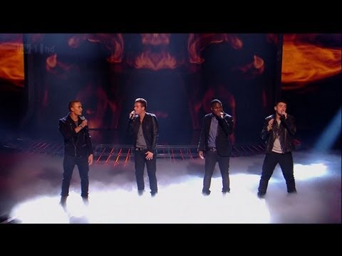 The Risk are nervous about Rock Week - The X Factor 2011 Live Show 3 - itv.com/xfactor