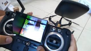 iniciante drone hubsan h501s x4 pro - explicação e teste