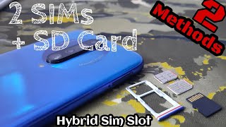 [2 метода] Как использовать обе SIM-карты с SD-картой с гибридным адаптером для слота для SIM-карты | Муз21 Тех