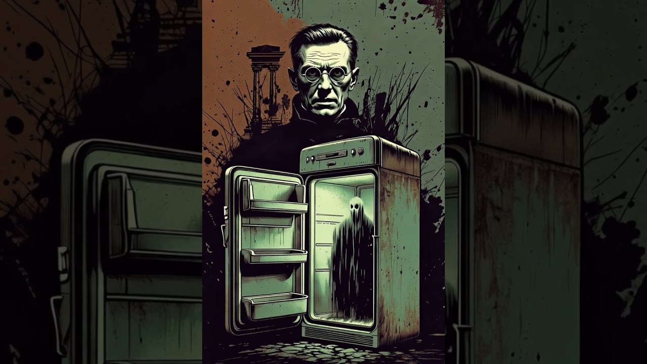 холодильник с привидением 