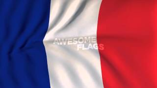 France - Looping Animated Flag - SERIES A