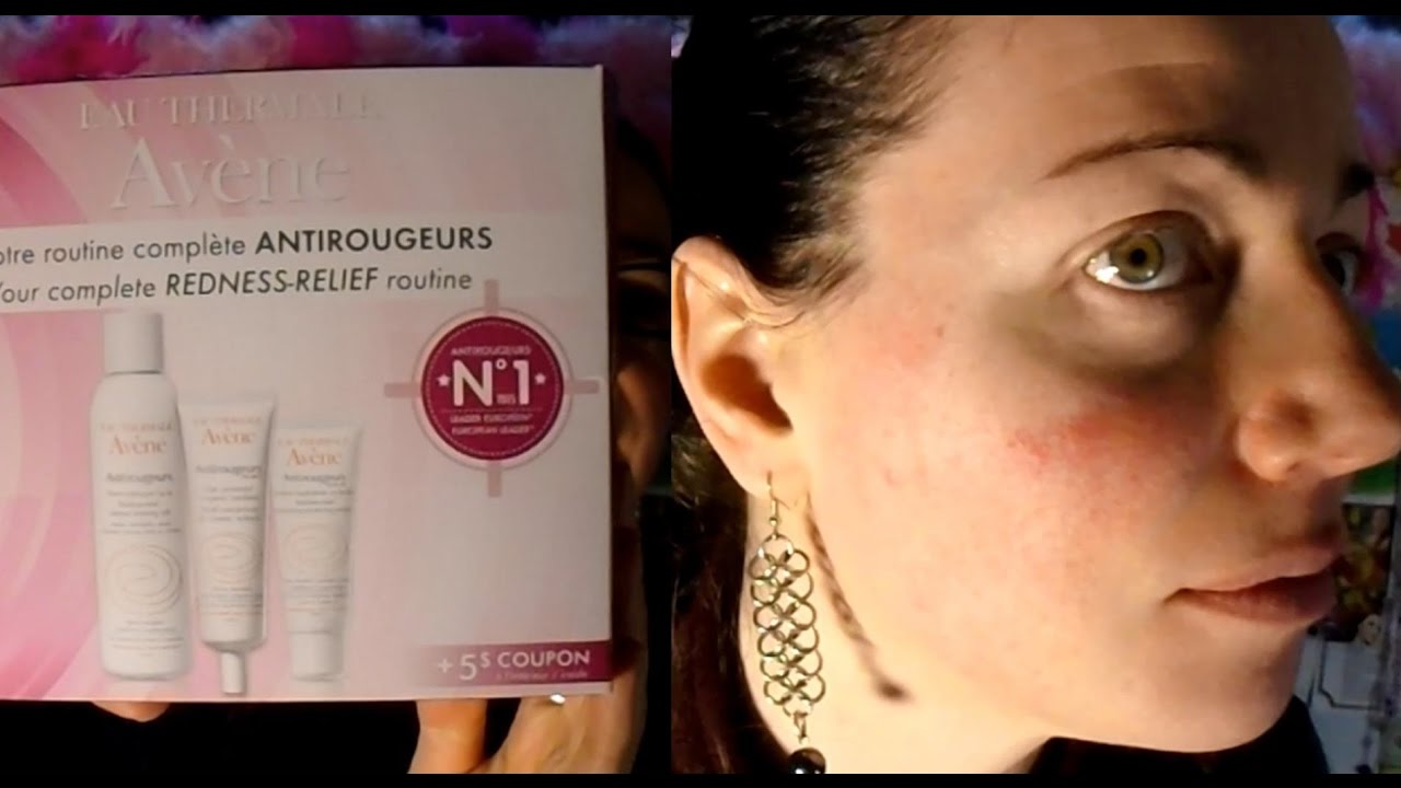 Avene Antirougeurs Redness Relief For Rosacea Review Not Sponsored Rosy Juliebc Youtube