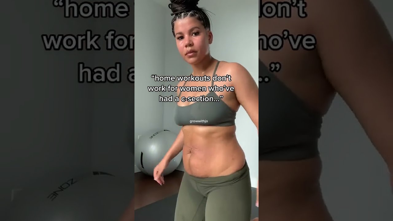 Lower Belly Transformation Post C Section Workoutmotivation