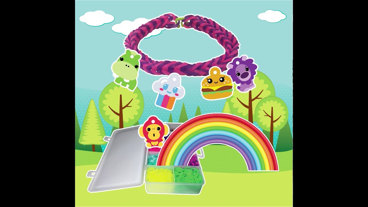  Rainbow Loom® Loomi-Pals Food Collectible, Features 30