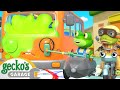 Rainbow Buses | Go Gecko&#39;s Garage! | Kids Cartoons