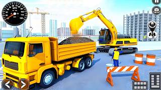 Real City Construction Sim Truck 3D | Heavy Machines Gameplay | City Builder Truck Simulator screenshot 4