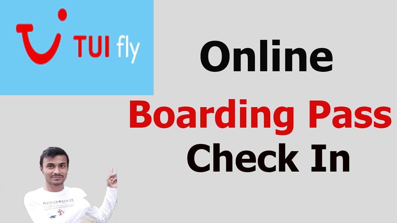 Tuifly Online Boarding Pass Check In YouTube Tuifly Online Boarding Pass Check In YouTube