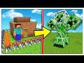 LA CASA NOOB PIU’ SICURA CONTRO IL CREEPER MUTANTE! - Minecraft ITA