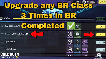 How to Upgrade any BR Class 3 Times in BR Cod Mobile 2024