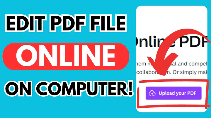 How to edit pdf file online in computer - Full Guide -  step by step tutorial (2025)