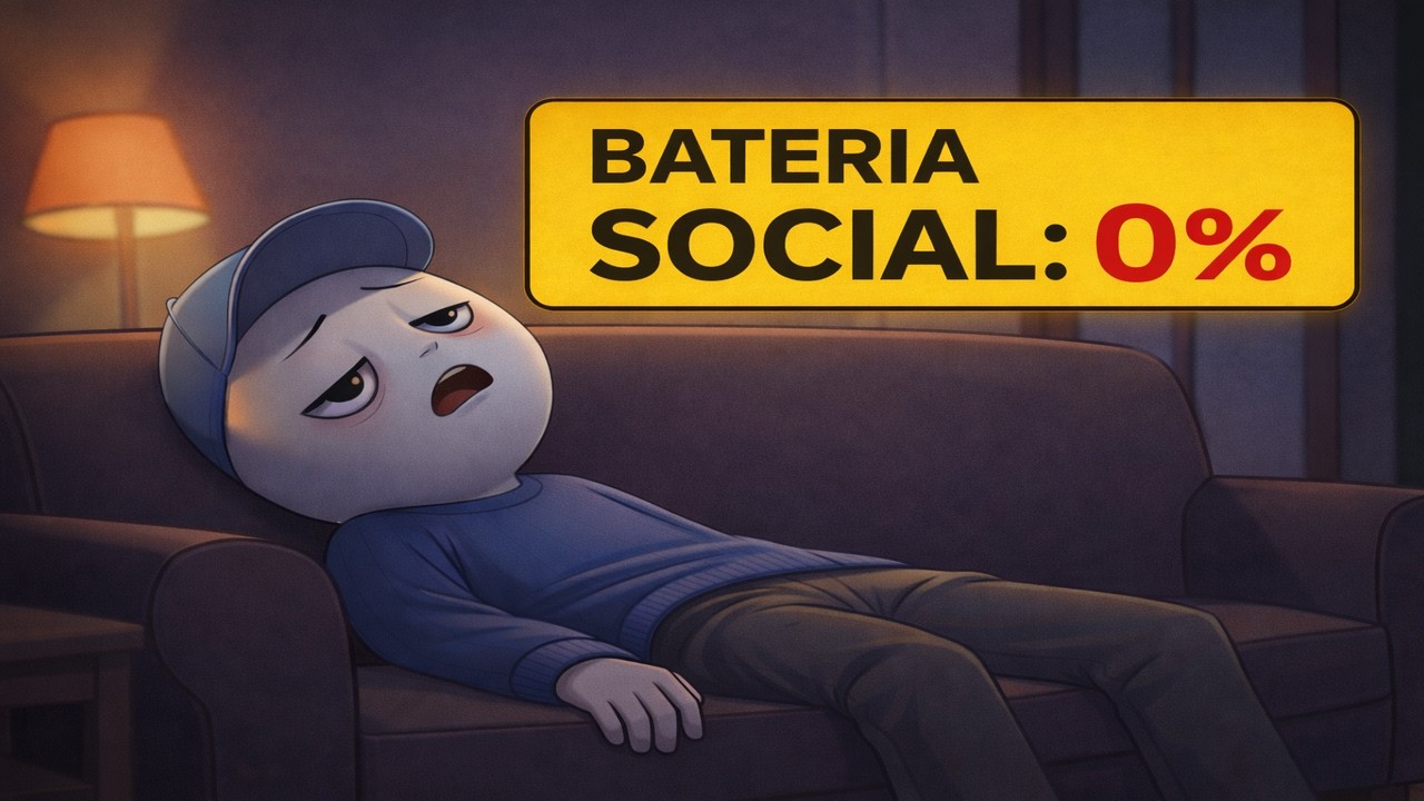 Por Que Socializar Te Deixa EXAUSTO?