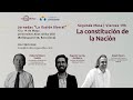 Diálogo “La constitución de la Nación” con Roberto Blanco, Eugenio García-Huidobro y Ángel Rivero