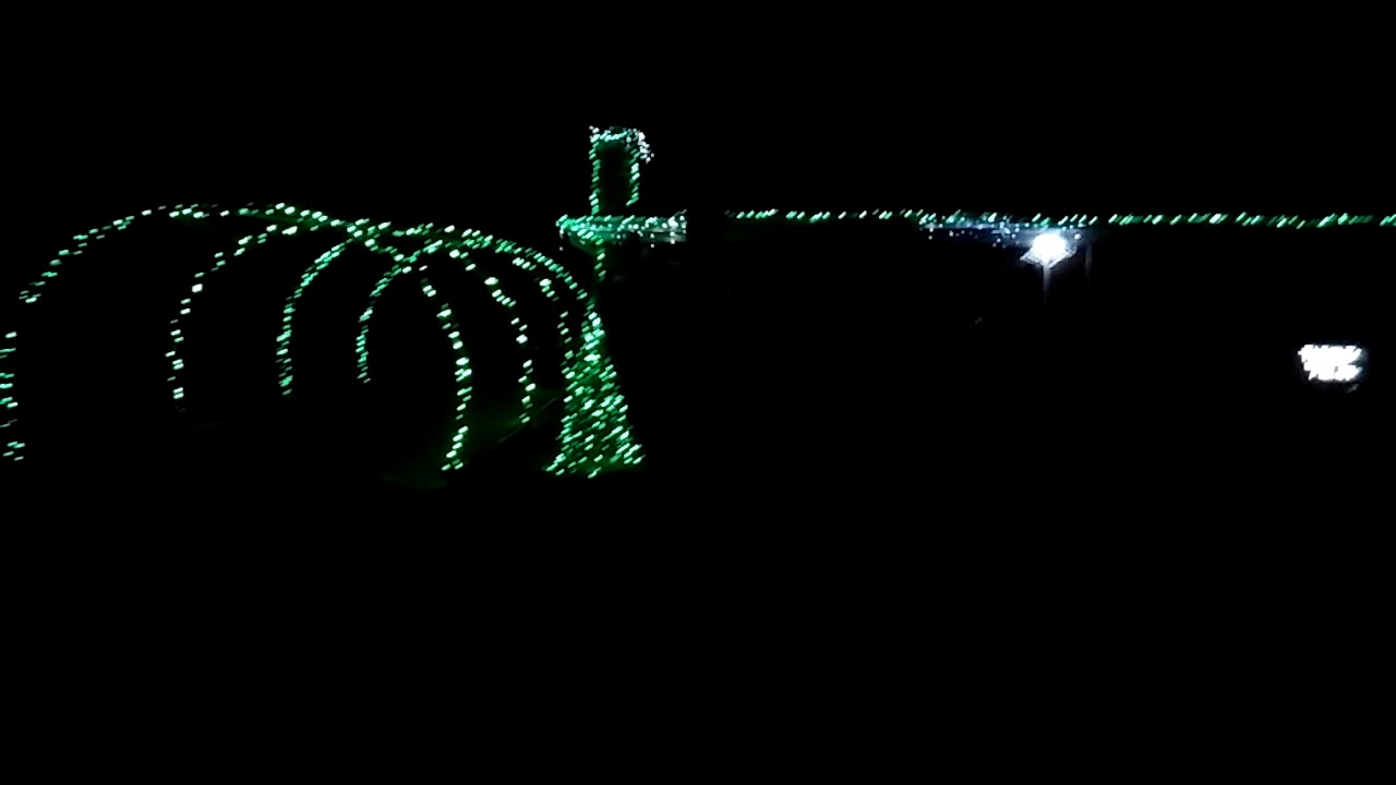 Musical Christmas lights in Arvada, Colorado, 2018. YouTube