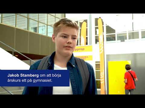 Gymnasiestart i Halmstad