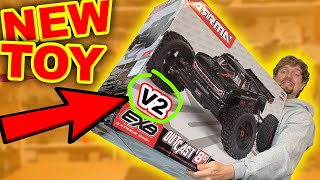 Massive NEW RC Stunt Car  Version 2 Arrma Outcast 8s EXB