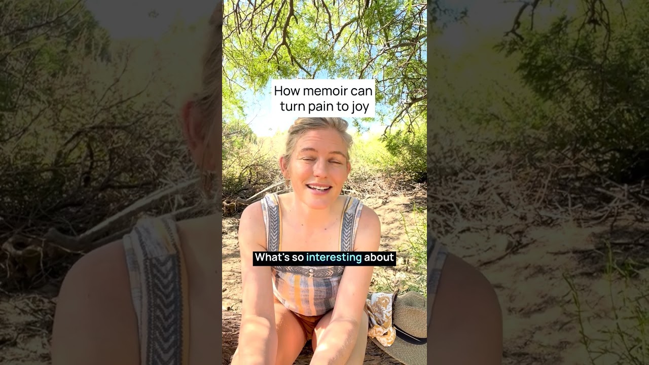 How memoir can turn pain to joy