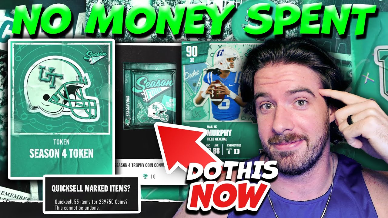 Do This RIGHT NOW to DOMINATE SEASON 5! CFB 25 No Money Spent Ep69