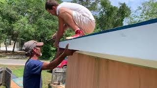 How to repair a Mobile home roof 2 of 2