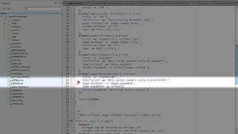 61. How to use placeholders to pass arguments in the middle of a path (a Drupal how-to)